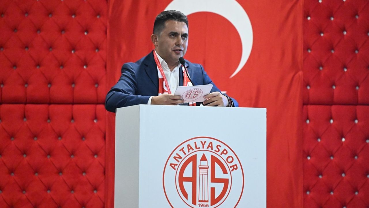 Antalyaspor'da Yeni Başkan Mustafa Ergün