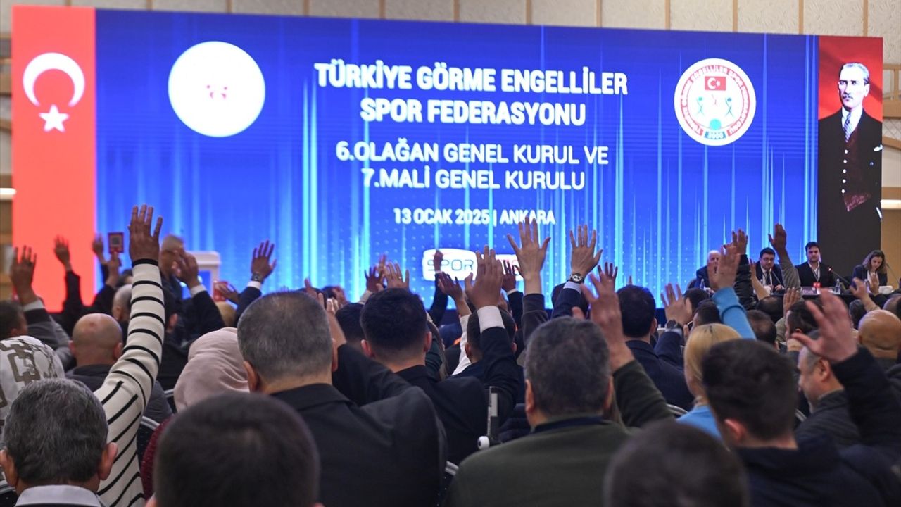 Ayhan Yıldırım, Türkiye Görme Engelliler Spor Federasyonu Başkanlığına Yeniden Seçildi