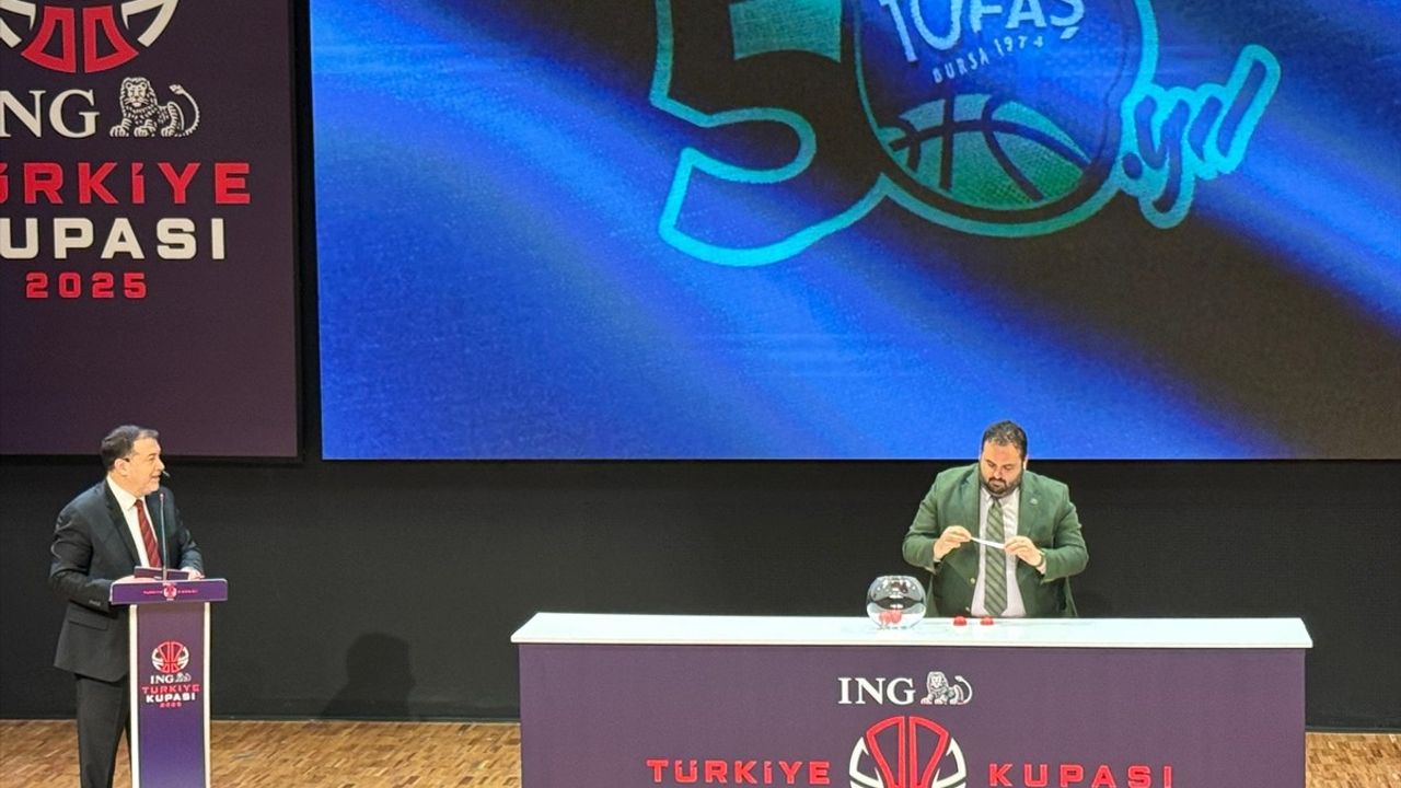 Basketbol ING Türkiye Kupası Kura Çekimi Tamamlandı