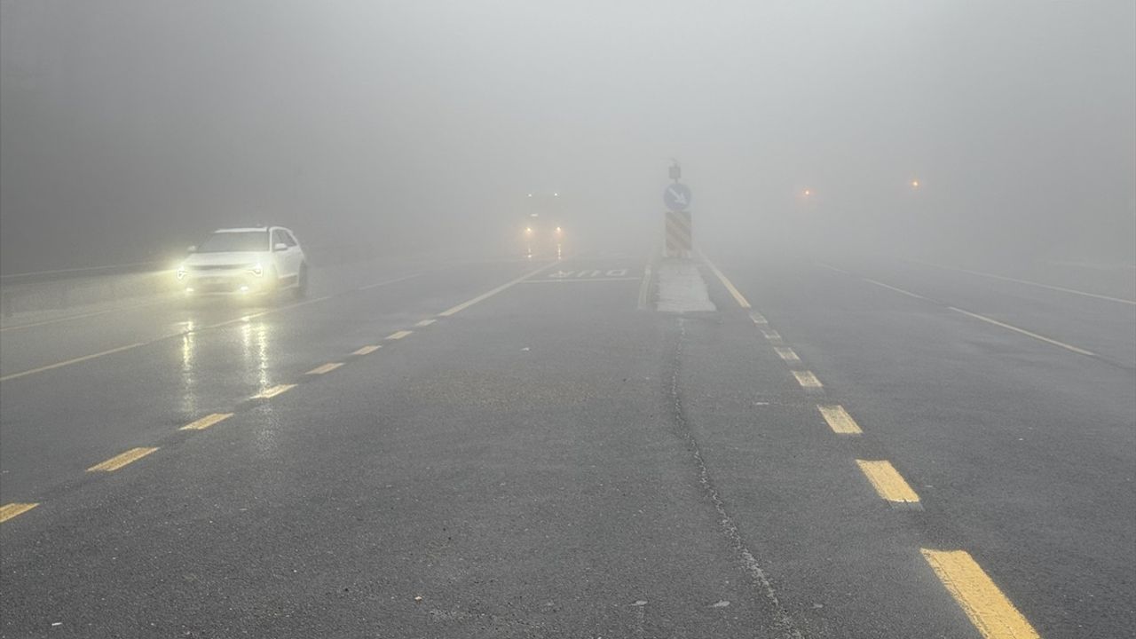 Bolu Dağı'nda Sis ve Sağanak Yağış Uyarısı