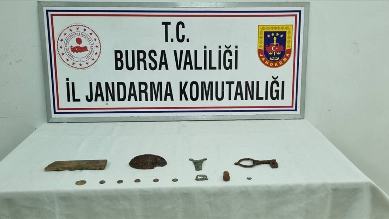 Bursa'da Tarihi Eser İçin Kaçak Kazı Operasyonu