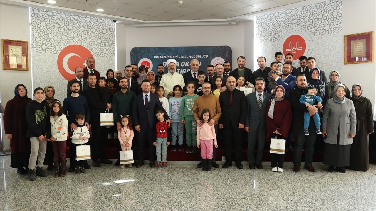 Diyanet İşleri Başkanı Ali Erbaş, 'Baba Okulu' Projesi Kapsamında Buluştu