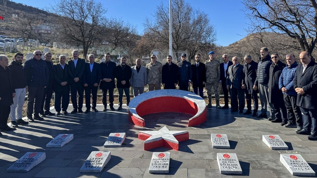 Diyarbakır'da PKK Terörüne Kurban Giden 23 Şehit İçin Anma Töreni Düzenlendi