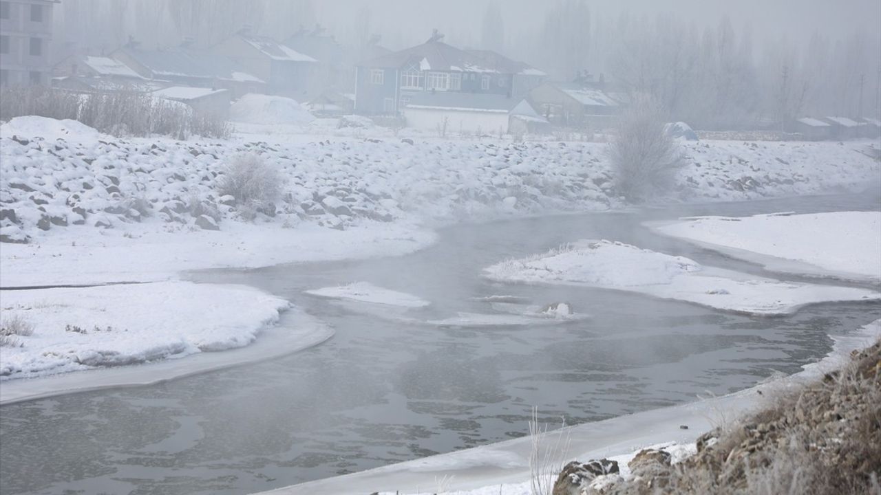 Doğu Anadolu'da Soğuk Hava Etkili Olmaya Devam Ediyor