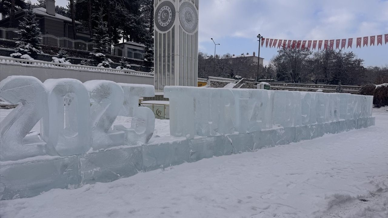 Erzurum 2025 Turizm Başkenti Unvanını Buzla Kutladı