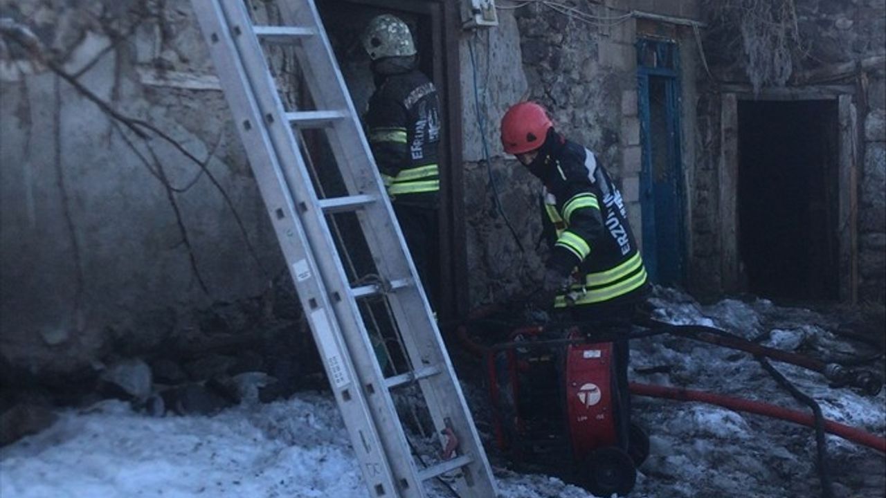 Erzurum'da Korkunç Yangın: Bir Kişi Hayatını Kaybetti