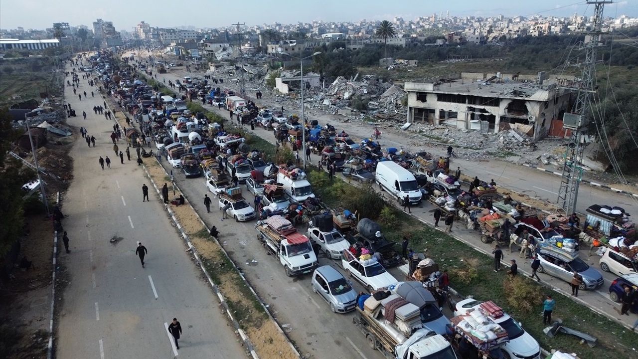 Filistinlilerin Gazze'ye Dönüşü Başladı