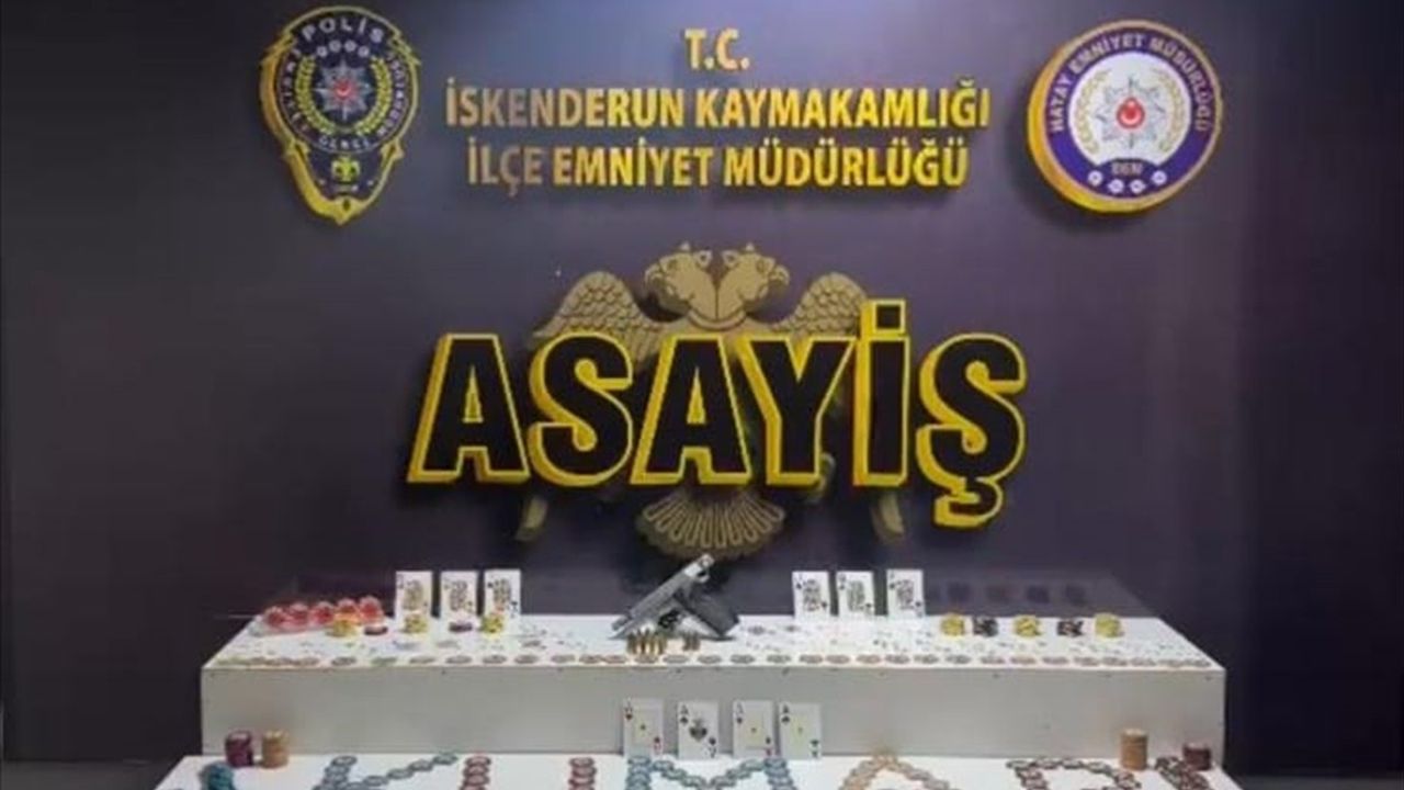 Hatay'da Kumar Operasyonu: 14 Kişiye Cezalar Kesildi