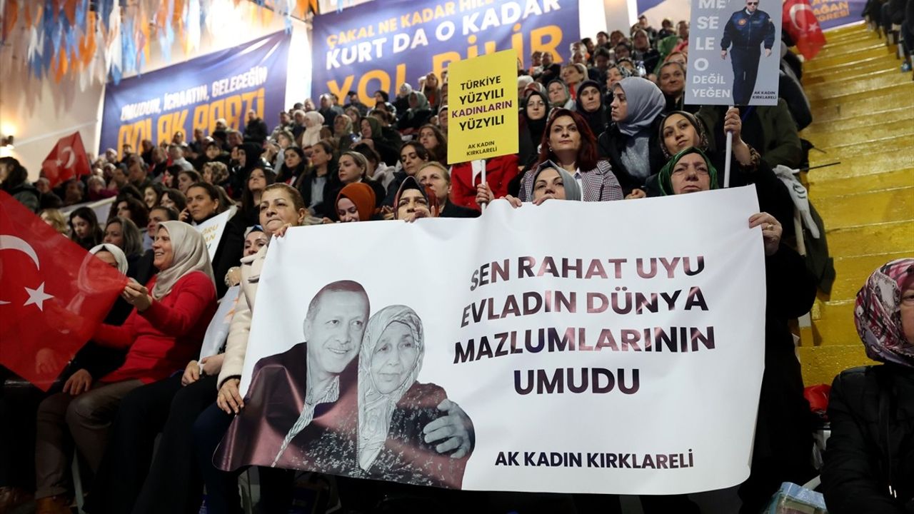 İçişleri Bakanı Ali Yerlikaya'nın Kırklareli Kongresi Konuşması