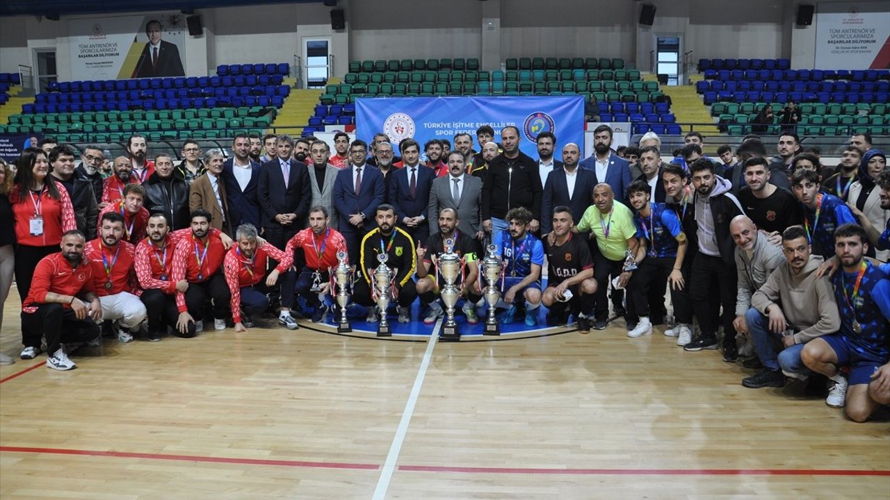 İşitme Engelliler Futsal Türkiye Şampiyonası Sonuçlandı