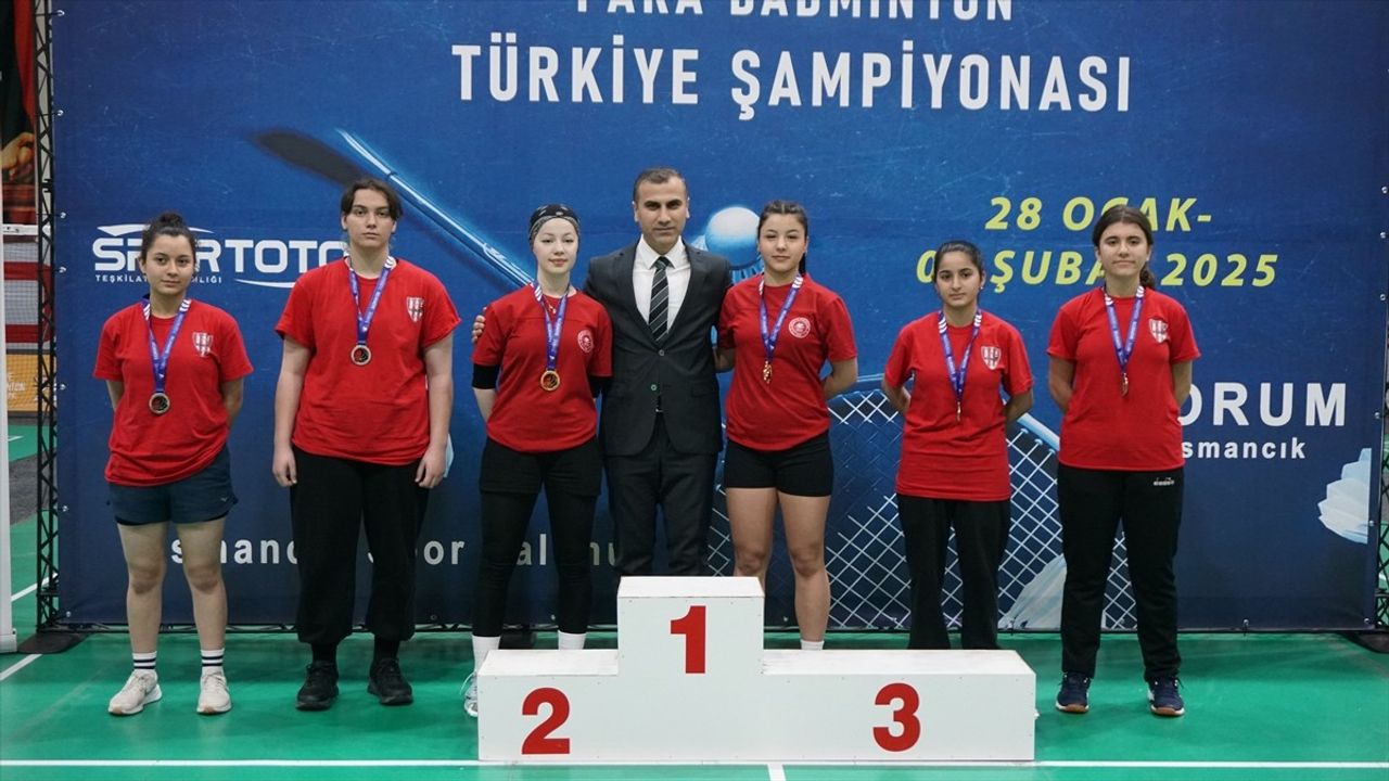 İşitme Engelliler Türkiye Badminton Şampiyonası Sonuçlandı