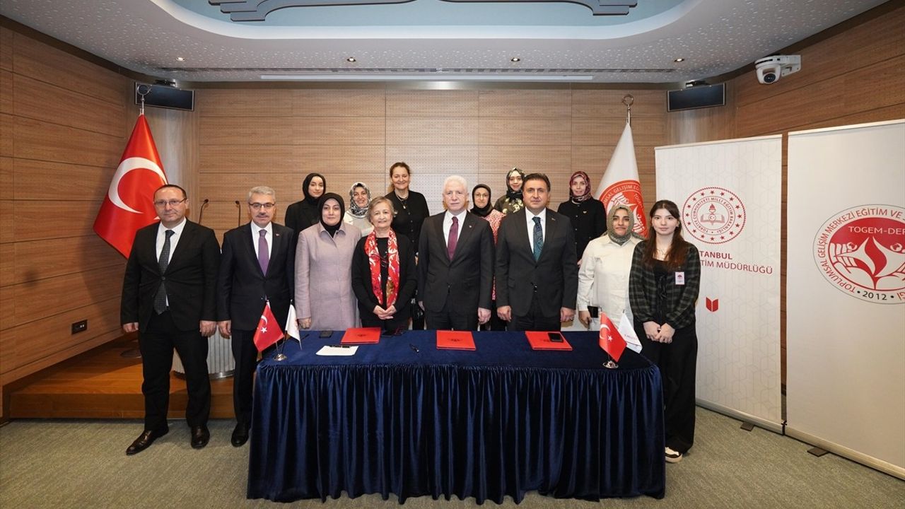 İstanbul'da Eğitimde İş Birliği Protokolü İmzalandı