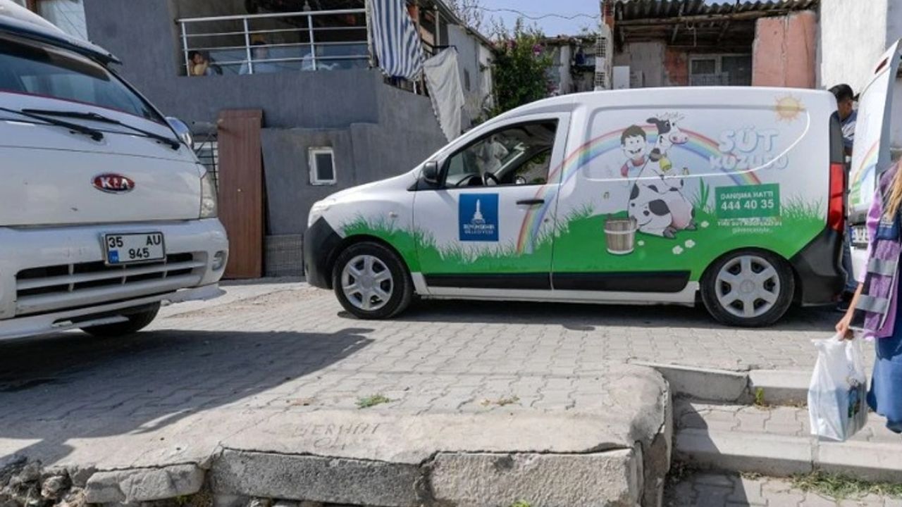 Izmir'den süt desteği! Süt Kuzusu projesi bugün başlayacak
