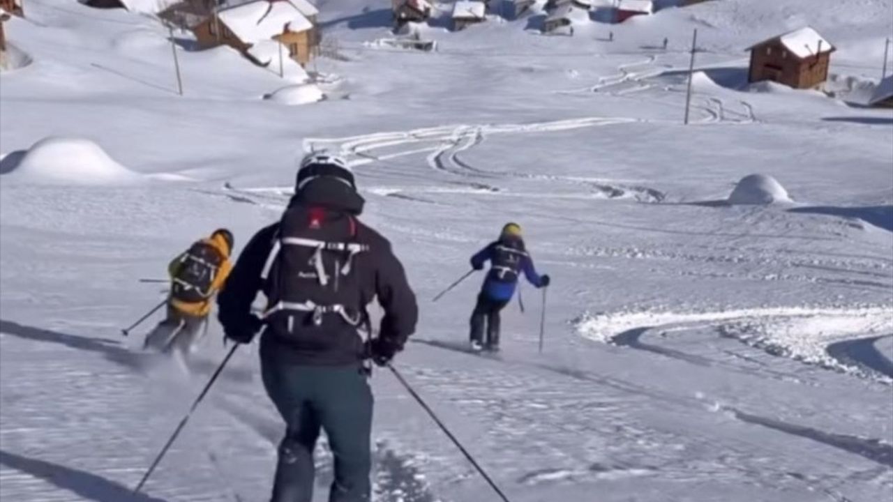 Kaçkar Dağları’nda Heliski Heyecanı Dört Haftadır Devam Ediyor