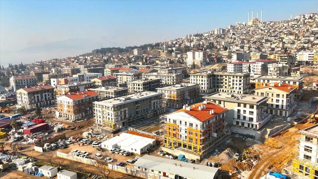 Kahramanmaraş'ta Kentsel Tasarım Projesi ile Yeni Konutlar İnşa Ediliyor