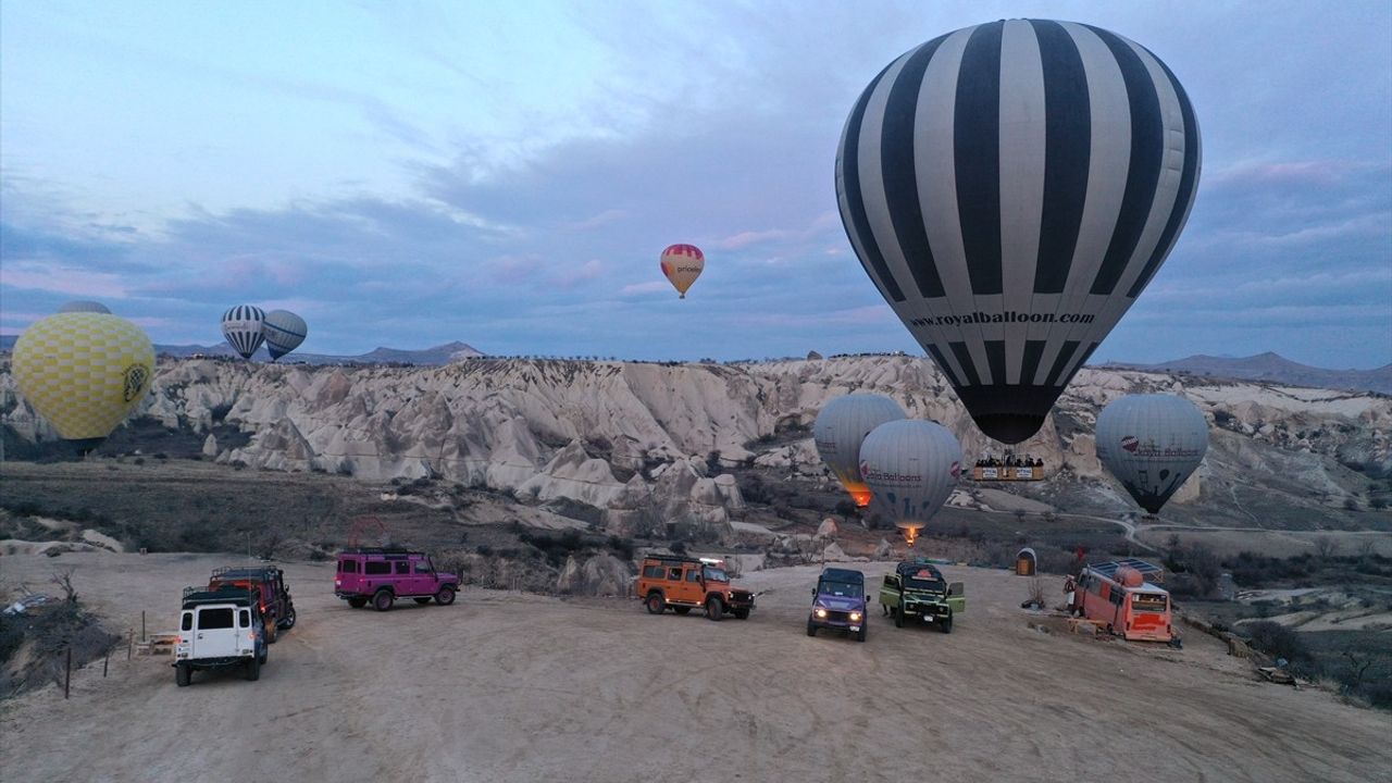 Kapadokya'da Balon Turu İle Hava Seyahati Fırtınası