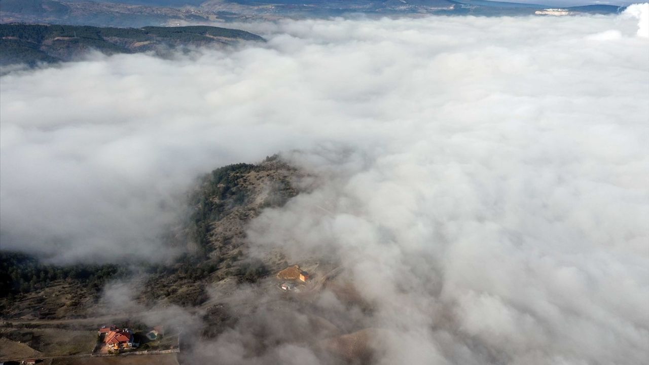 Kastamonu'da Sis Etkisini Gösterdi