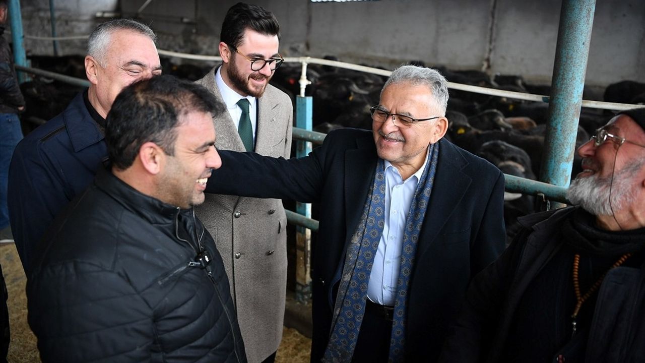 Kayseri'de Manda Yetiştiricilerine Hibe Desteği