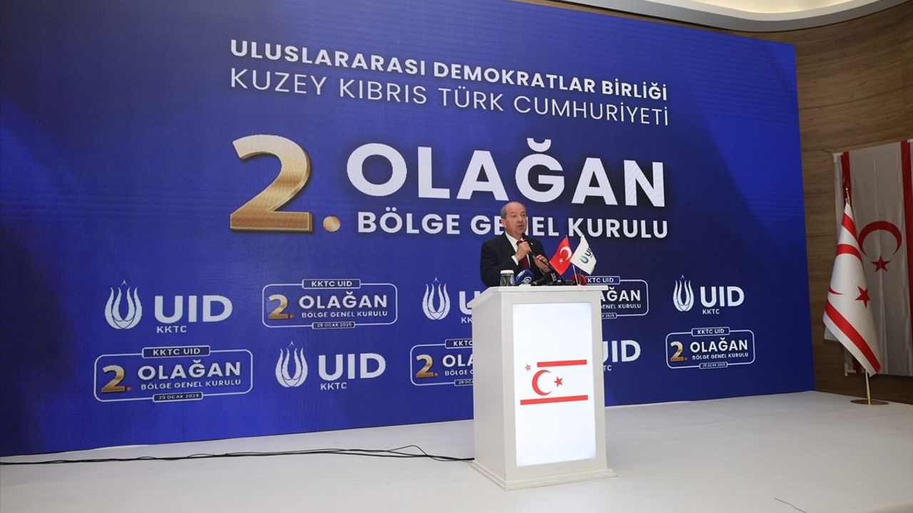 KKTC'de UID Genel Kurulu: Cumhurbaşkanı Yardımcısı Yılmaz'dan Destek Mesajı