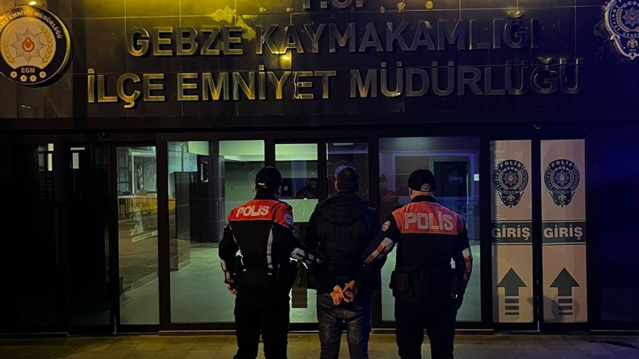 Kocaeli'de 20 Yıl Hapis Cezası Olan Firari Hükümlü Yakalandı