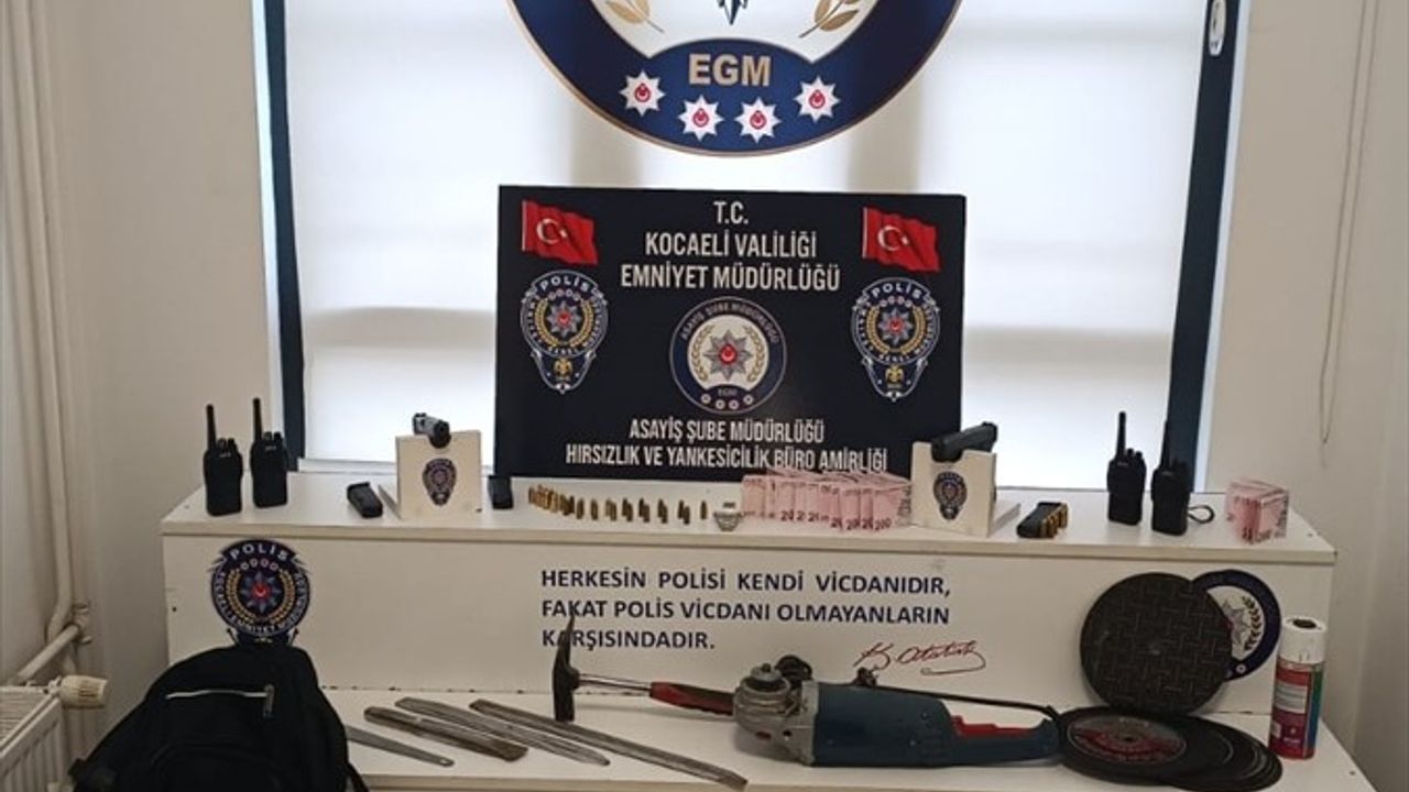 Kocaeli'de Hırsızlık Operasyonu: 7 Şüpheli Tutuklandı