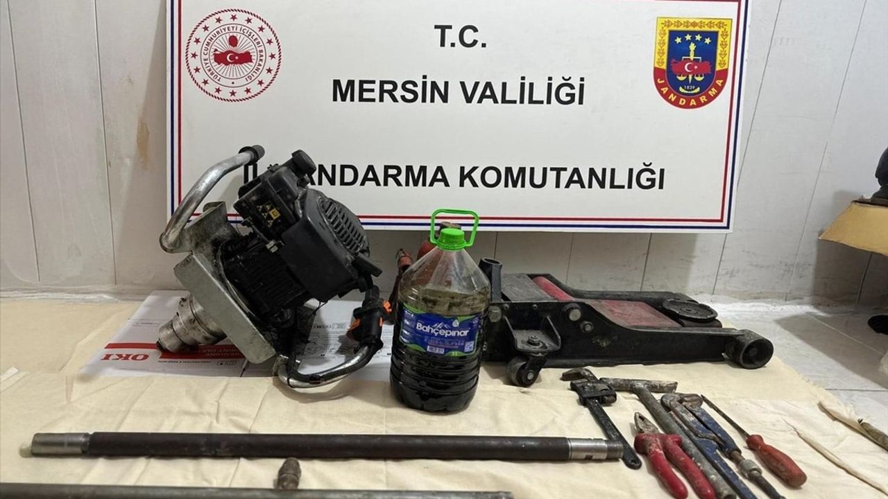 Mersin'de İzinsiz Kazı Yapan 4 Kişi Suçüstü Yakalandı