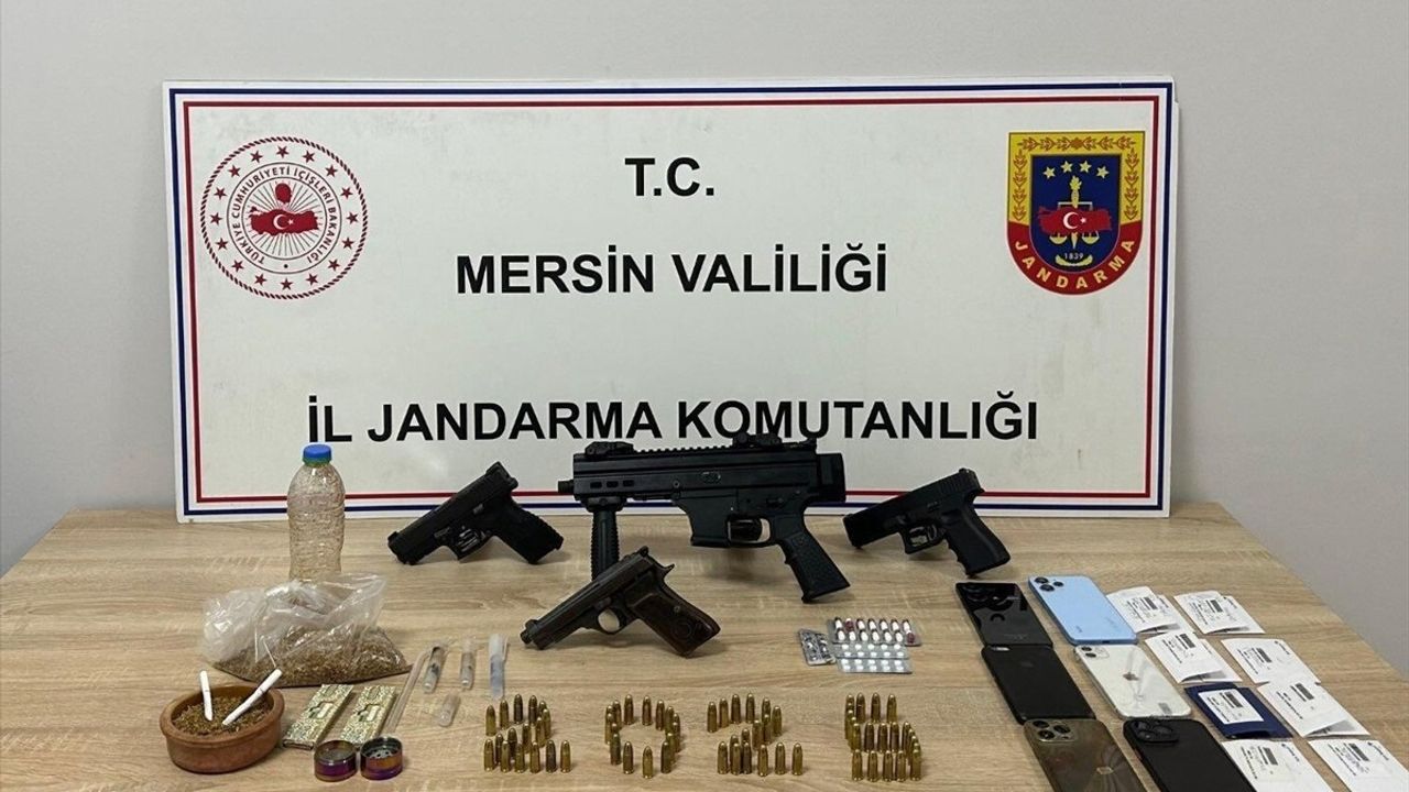 Mersin'de Suç Örgütü Operasyonunda 3 Zanlı Tutuklandı