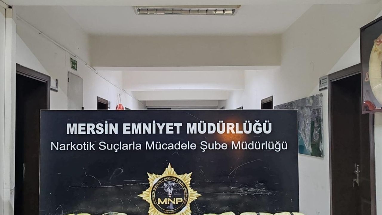 Mersin'de Uyuşturucu Operasyonu: 43 Kilogram Sentetik Madde Ele Geçirildi