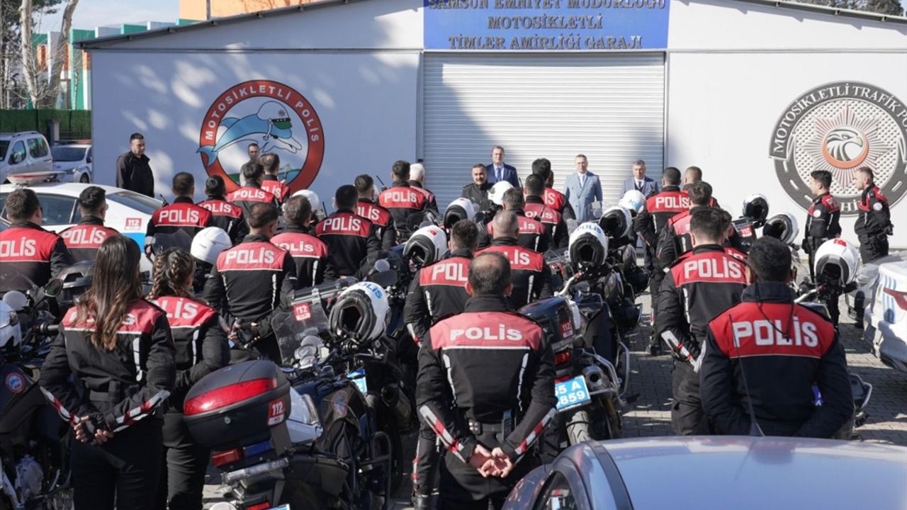 Samsun'da 30 Yeni Yunus Polisi Görevde