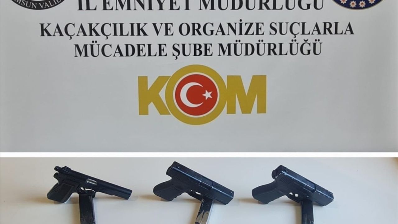 Samsun'da Altı Kişi Operasyonla Yakalandı