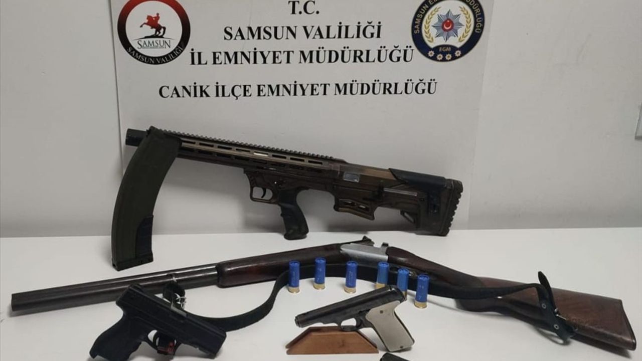 Samsun'da Düğünde Havaya Ateş Açan 3 Zanlı Yakalandı