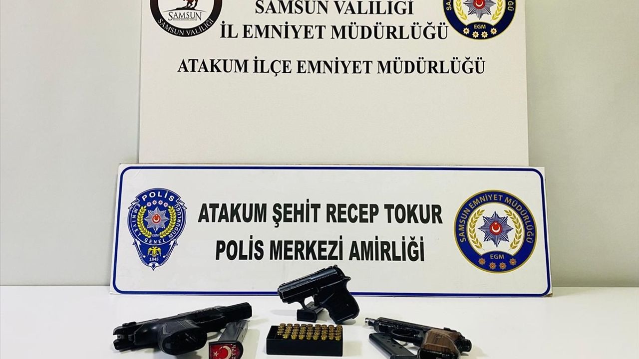 Samsun'da Silah Kaçakçılığı Operasyonu: 2 Gözaltı