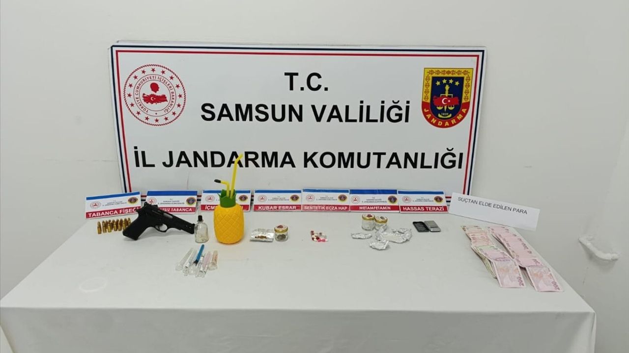 Samsun'da Uyuşturucu Operasyonu: 3 Şüpheli Gözaltında