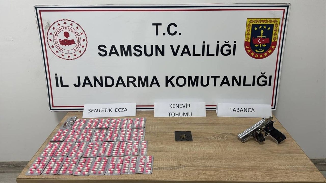 Samsun'da Uyuşturucu Operasyonu: 3 Şüpheli Yakalandı