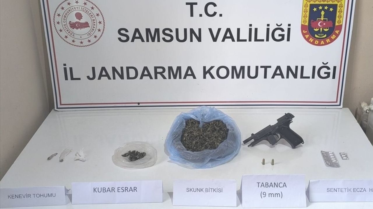 Samsun'da Uyuşturucu Operasyonu: İki Zanlı Yakalandı