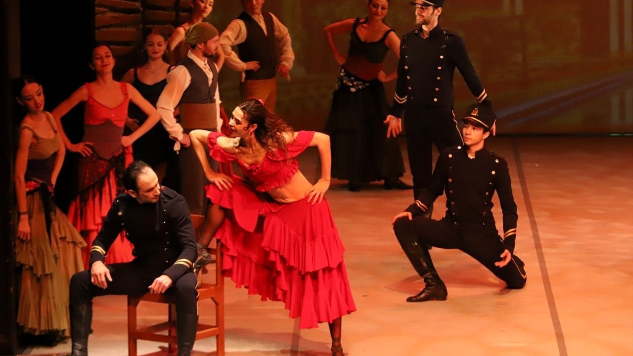 Samsun Devlet Opera ve Balesi'nden 'Carmen' Balesi