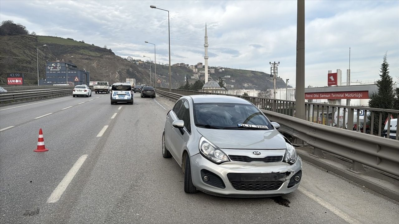 Samsun Tekkeköy'de Zincirleme Trafik Kazası: 3 Yaralı