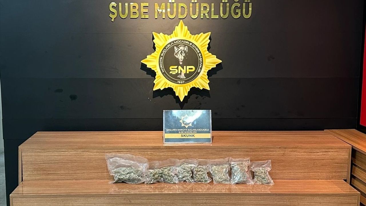 Şanlıurfa'da Uyuşturucu Operasyonu: Bir Zanlı Tutuklandı