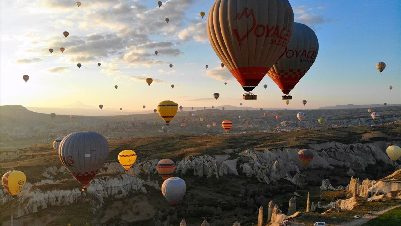 Sıcak Hava Balonlarında Rekor Yolcu Sayısı