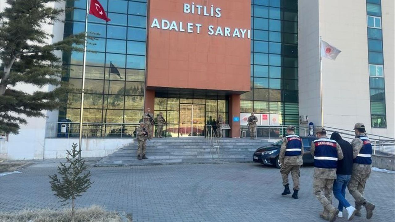 Suriye Uyruklu Terörist Bitlis'te Yakalandı ve Tutuklandı