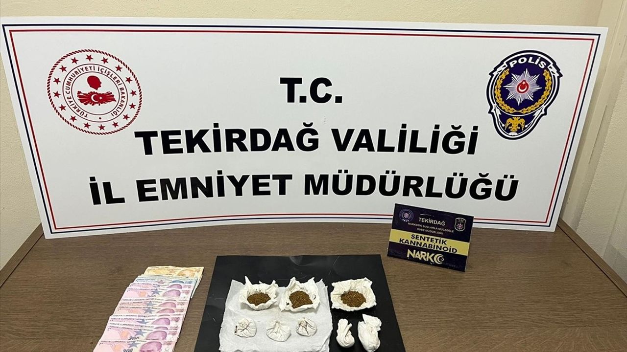 Tekirdağ'da Narkotik Operasyonunda 9 Tutuklama