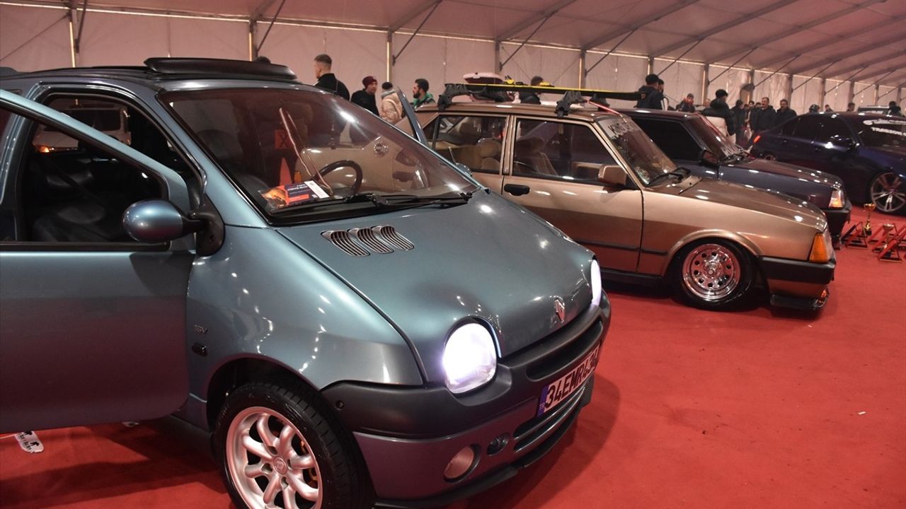 Trabzon'da 3. Autofest Modifiye Araçlar Festivali Coşkusu