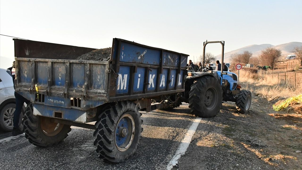 Traktörden Düşen Kişi Hayatını Kaybetti