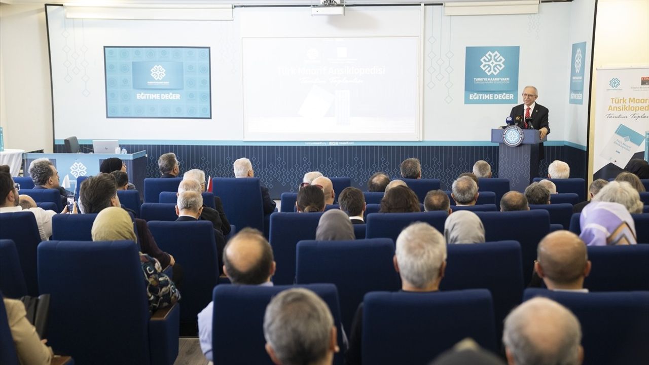 Türk Maarif Ansiklopedisi Tanıtıldı