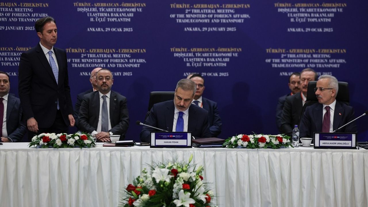 Türkiye-Azerbaycan-Özbekistan Üçlü Mekanizma Toplantısı