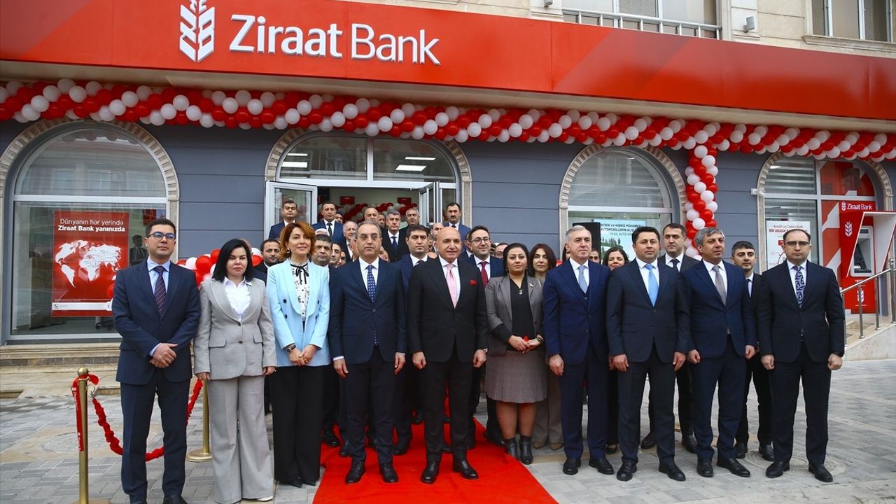 Ziraat Bank Azerbaycan Nahçıvan'da 10. Şubesini Açtı