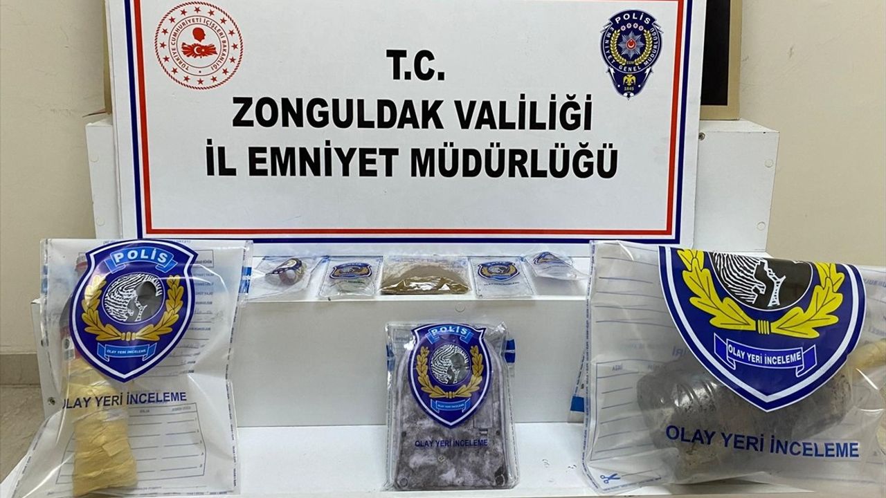 Zonguldak'ta Uyuşturucu Operasyonu: 4 Tutuklama