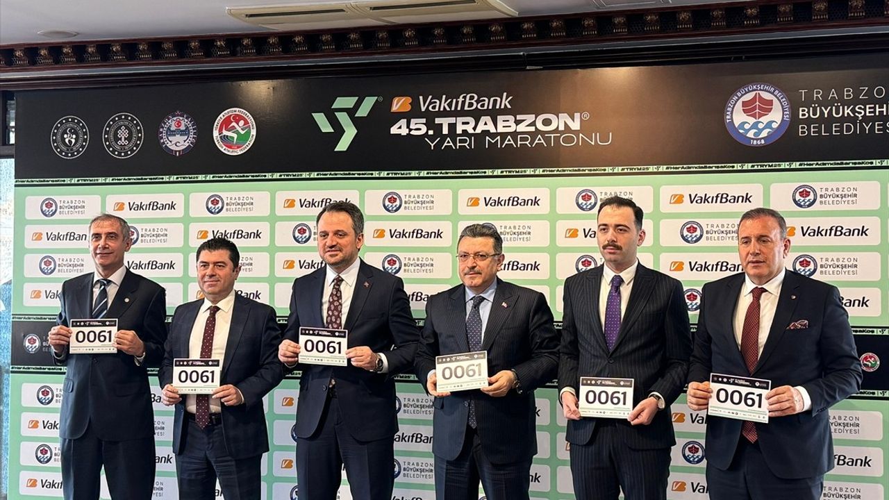 45. Uluslararası Trabzon Yarı Maratonu Hazırlıkları Başladı