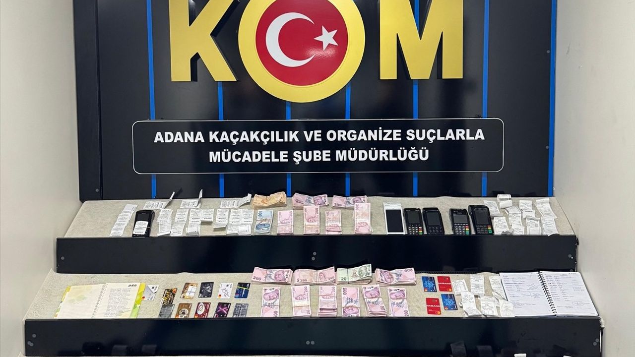 Adana'da Büyük Tefecilik Operasyonu: 12 Zanlı Gözaltında