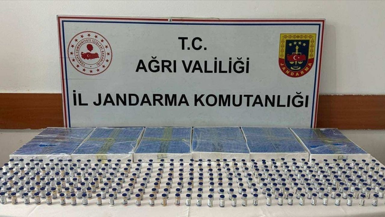 Ağrı'da Yabancı Uyruklu Kişinin Valizinden 4 Bin 20 Vücut Geliştirme İlaçı Çıktı